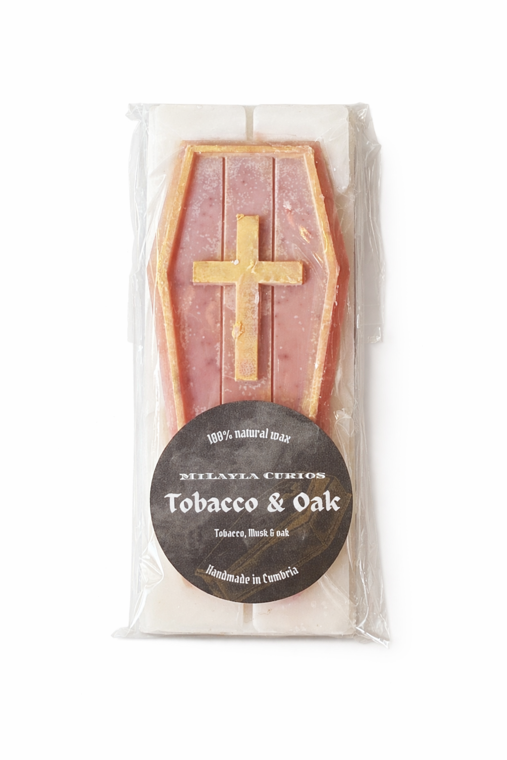 Tobacco and oak wax melt