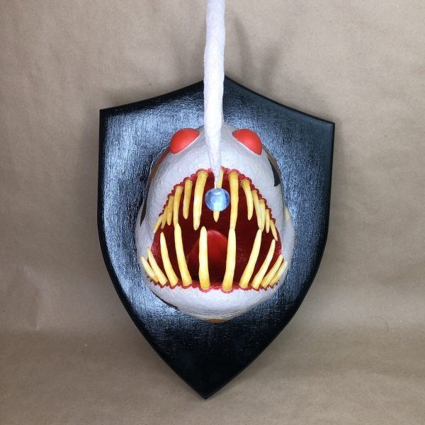 Fauxidermy angler fish