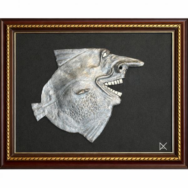 Silver Fish in frame