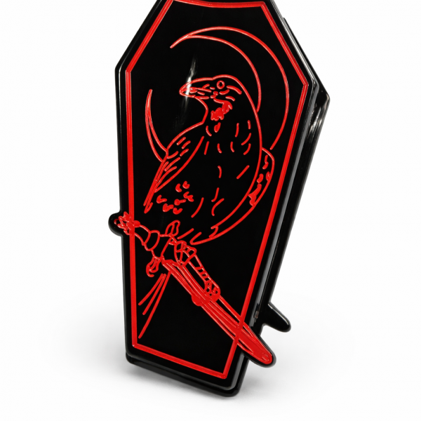 Vampire coffin claw clip