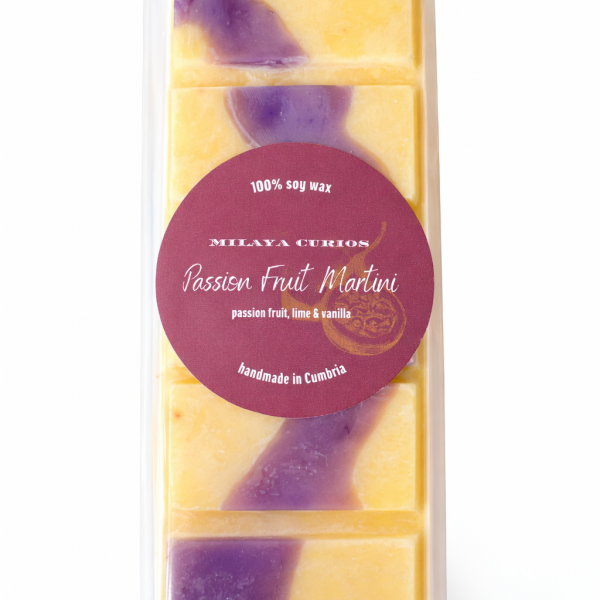 Passionfruit Martini wax melt snap bar