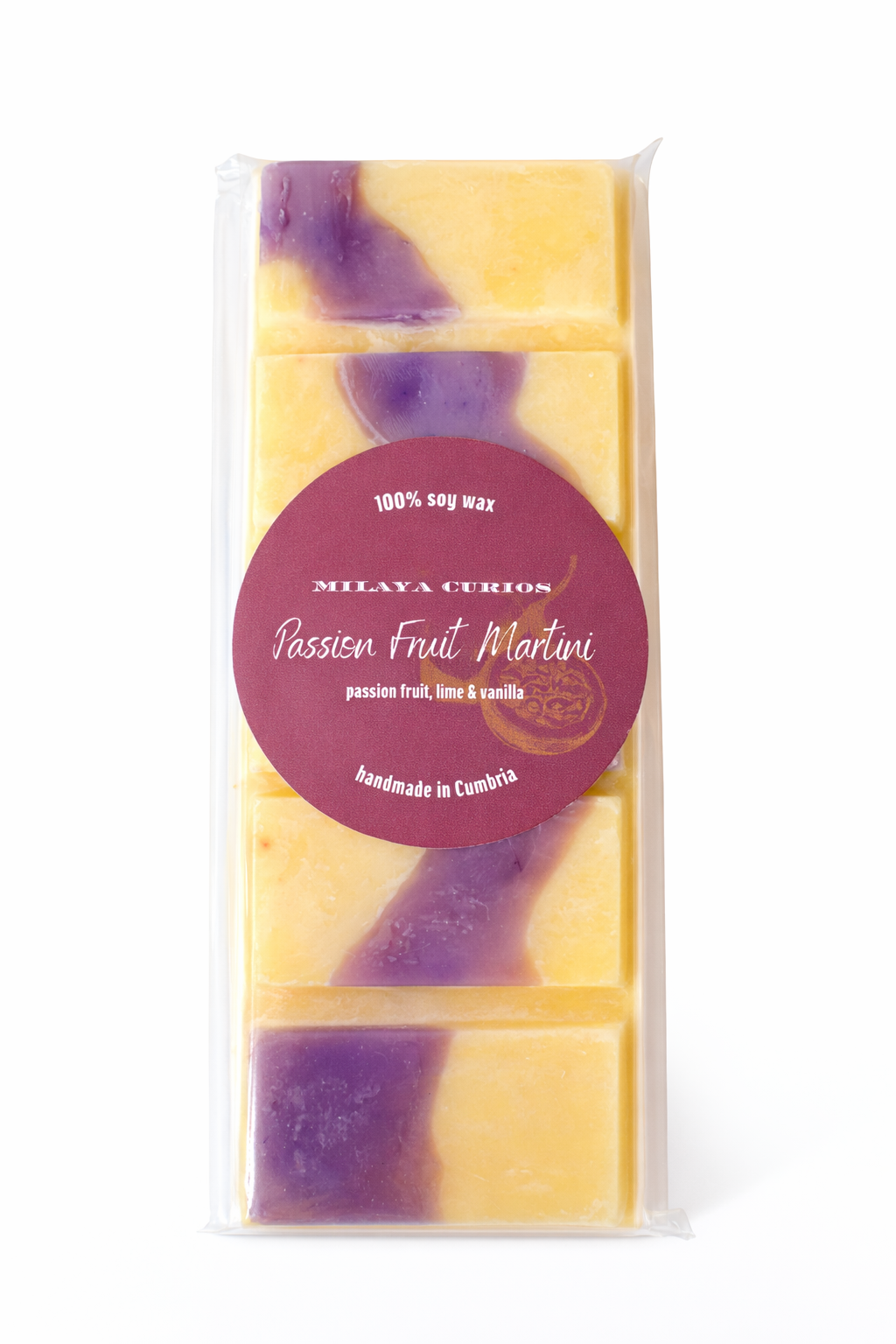 Passionfruit Martini wax melt snap bar