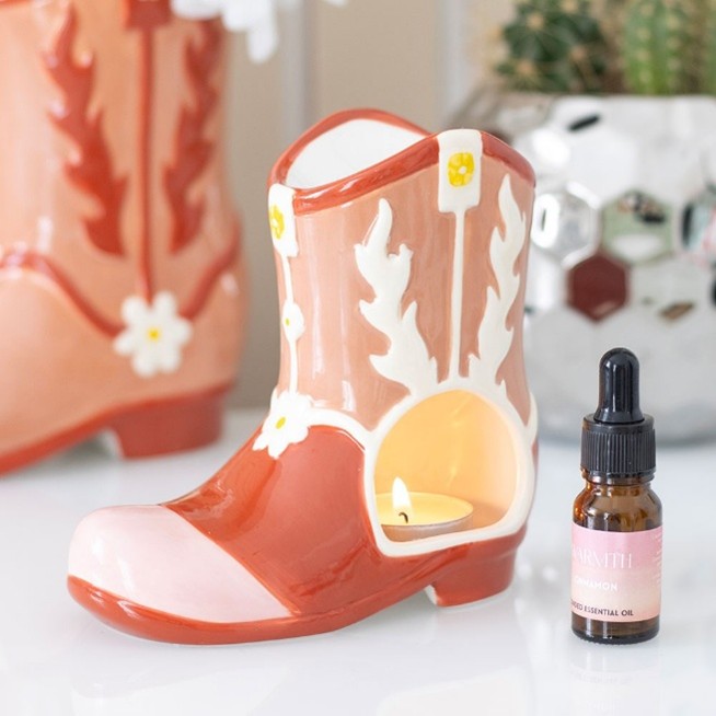 Cowboy Boot Oil Burner & Wax Warmer - Image 3