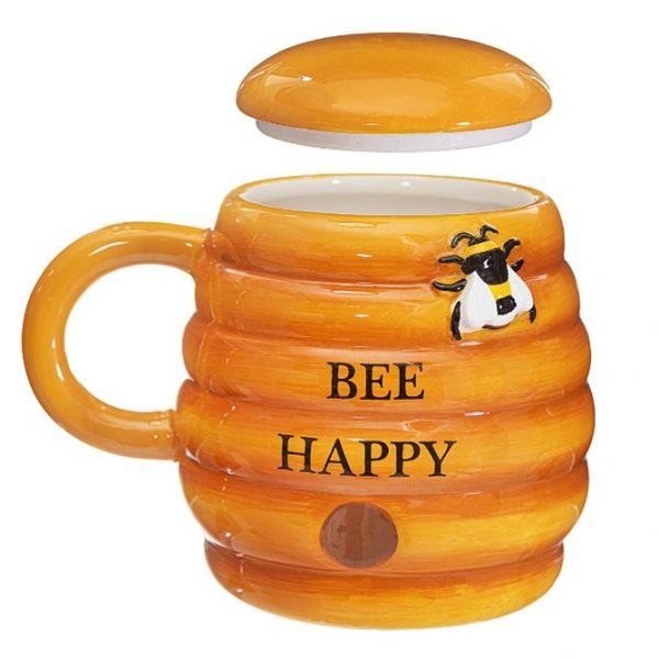 Beehive Mug with Lid