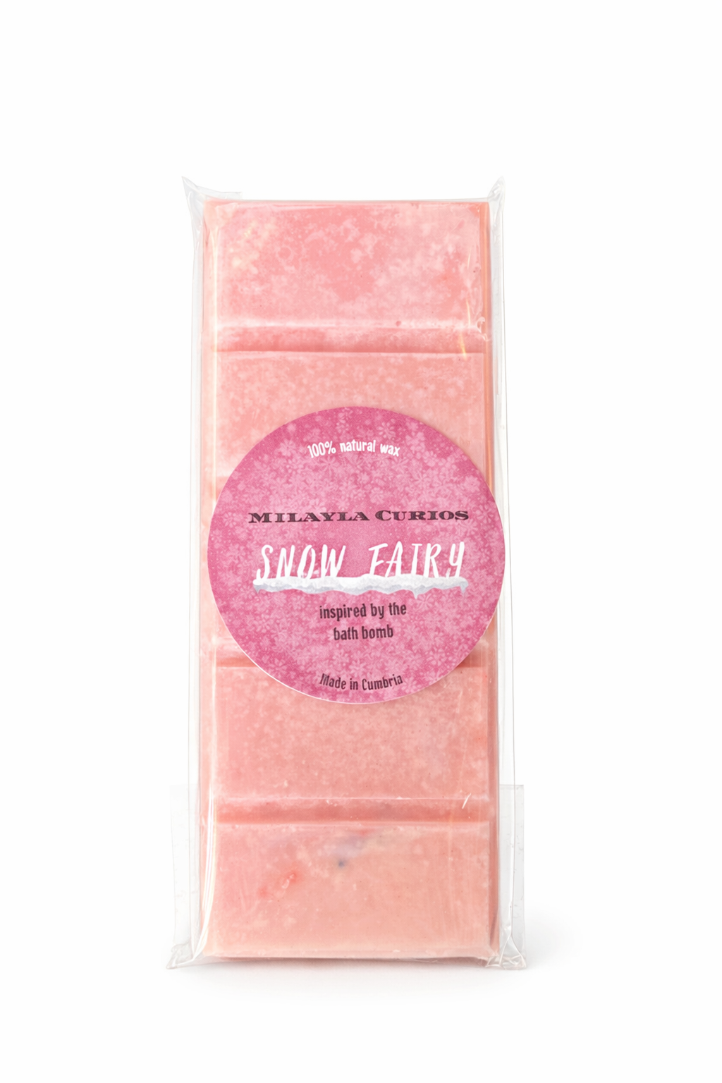 Snow Fairy wax melt snap bar