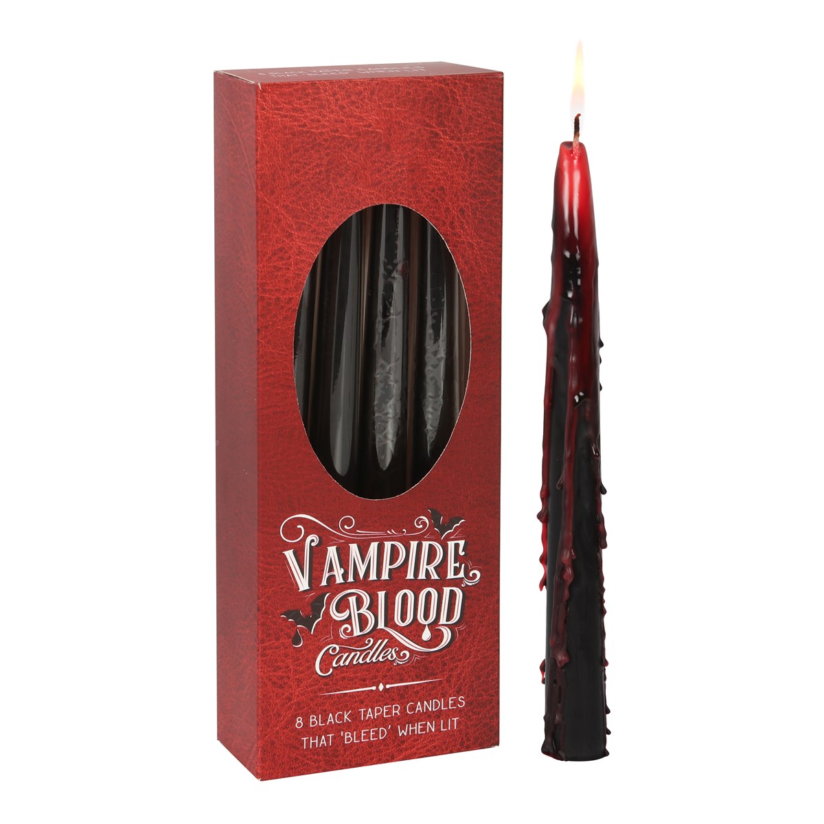 Pack of 8 Vampire Blood Candles